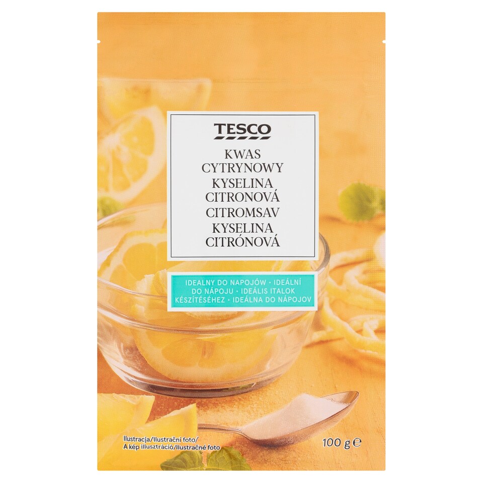 Tesco Kyselina citronová 100g