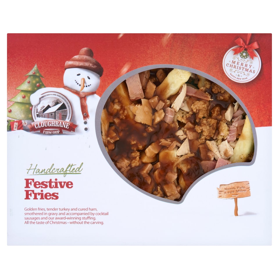 Cloughbane Festive Fries 500g