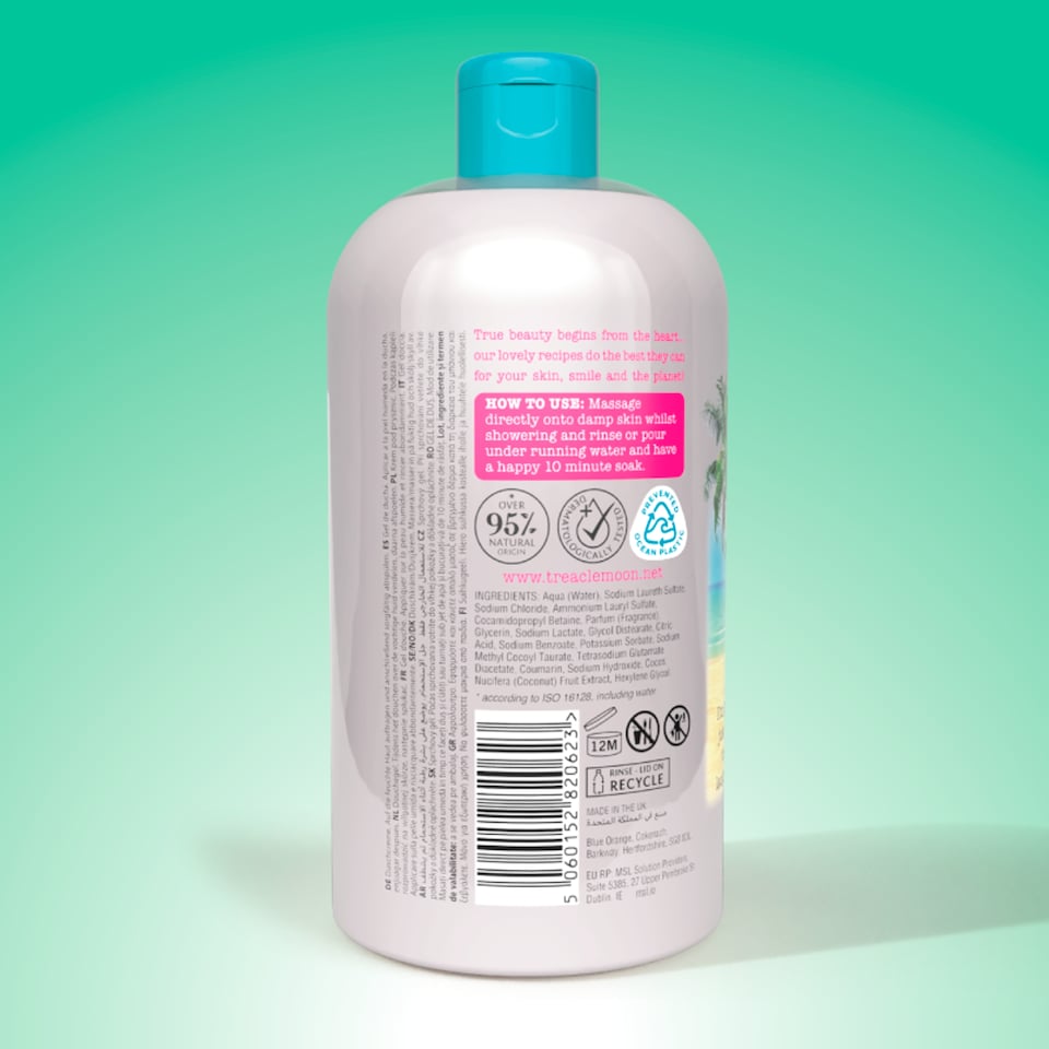 image 1 of Treaclemoon My Coconut Island Shower Gel 500Ml