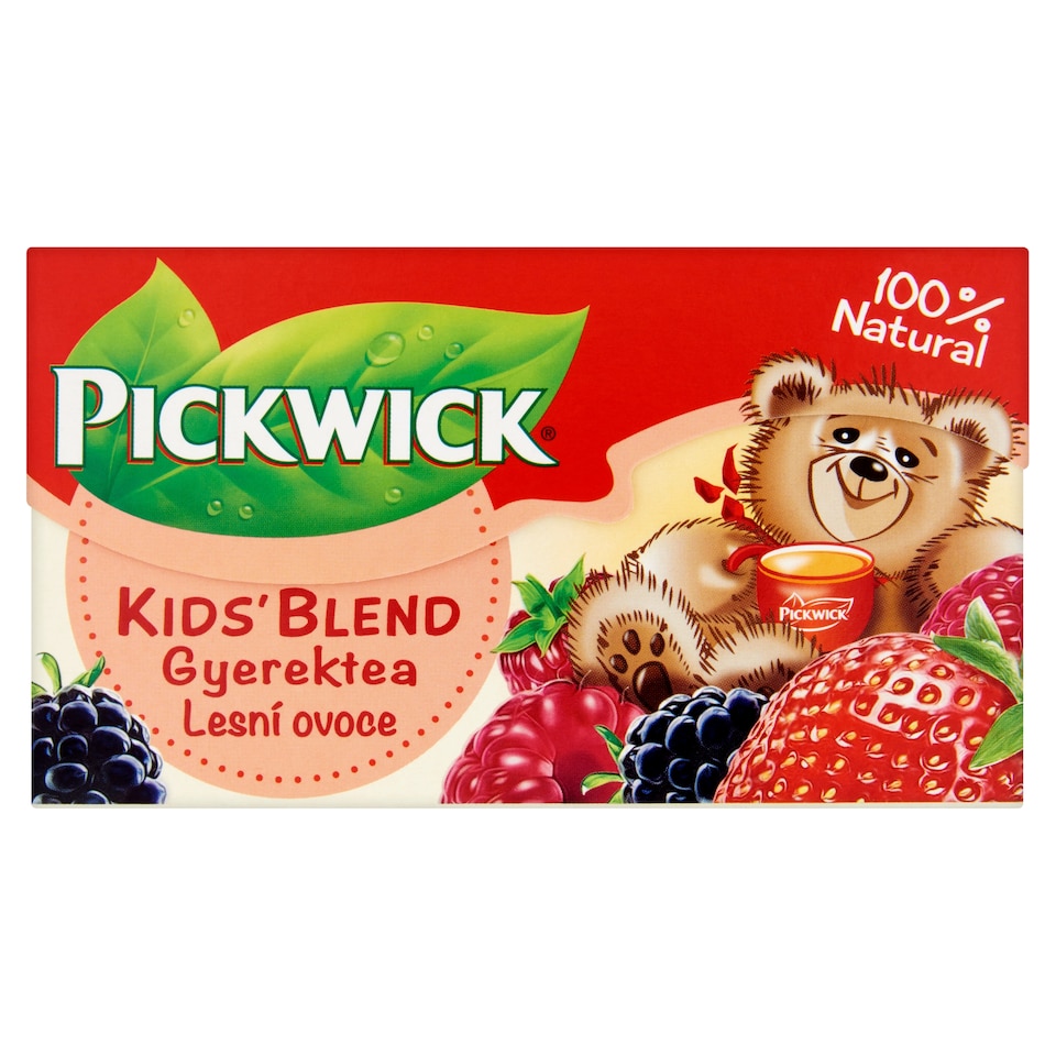 image 1 of Pickwick Kids' Blend Flavoured Rooibos with Forest Fruit Pieces 20 Tea Bags 40 g