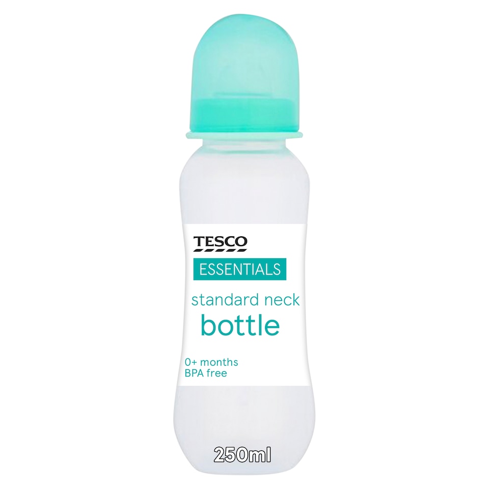 Tesco Essentials Baby Feeding Bottle 250Ml