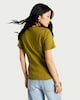 image 3 of F&F Pure Cotton Twist Side T-Shirt in Green