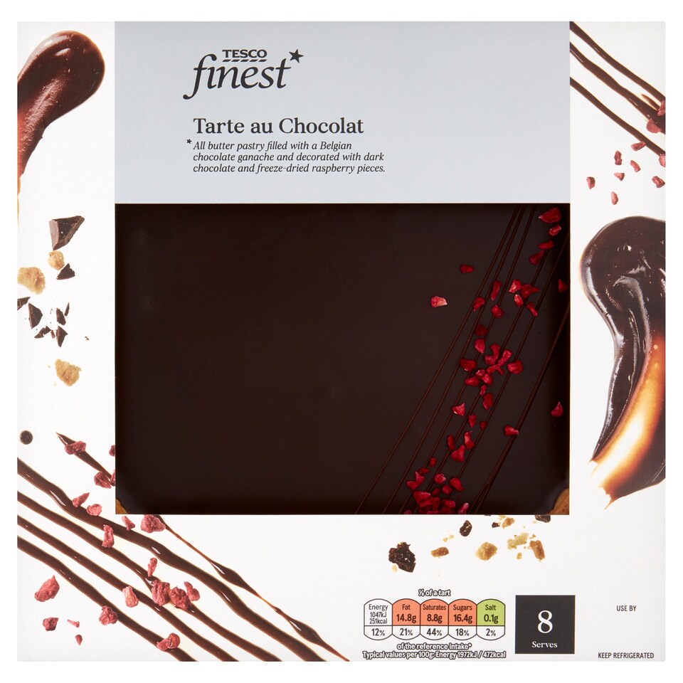Tesco Finest Tarte Au Chocolate 425G
