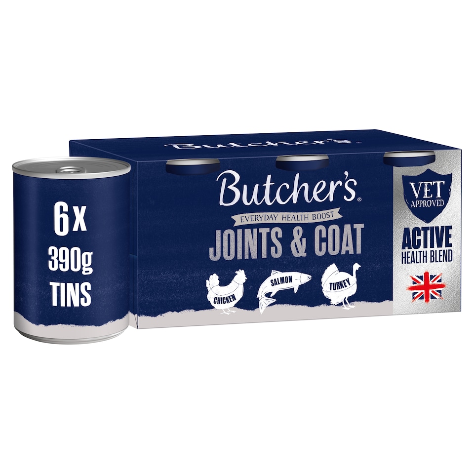 image 1 of Butcher's Grain Free Joints & Coat 6X390g