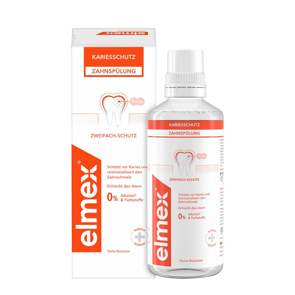 image 1 of Elmex Mouthwash with Aminfluoride 400ml