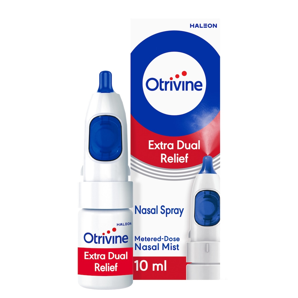 image 1 of Otrivine Extra Dual Relief 0.5 mg/ml + 0.6 mg/ml Nasal Spray 10ML