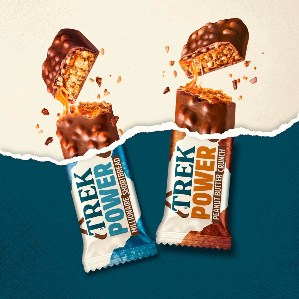 image 1 of TREK Power Protein Bar - Millionaire Shortbread 55g