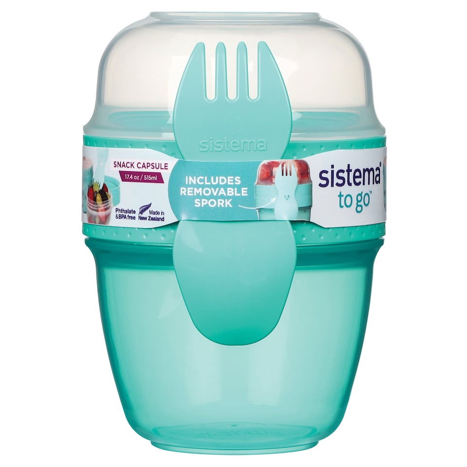 image 1 of Sistema Snack Capsule To Go Food Storage 515ml 