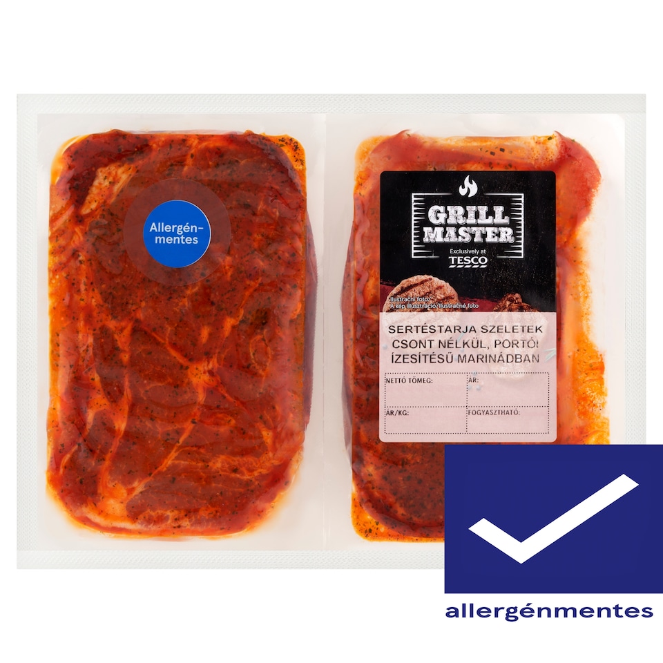 Grill Master Pork Spare Ribs without Bones in Porto Flavoured Marinade 600 g