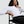 White, F&F Cotton Rich Crew Neck Long Sleeved Top in White