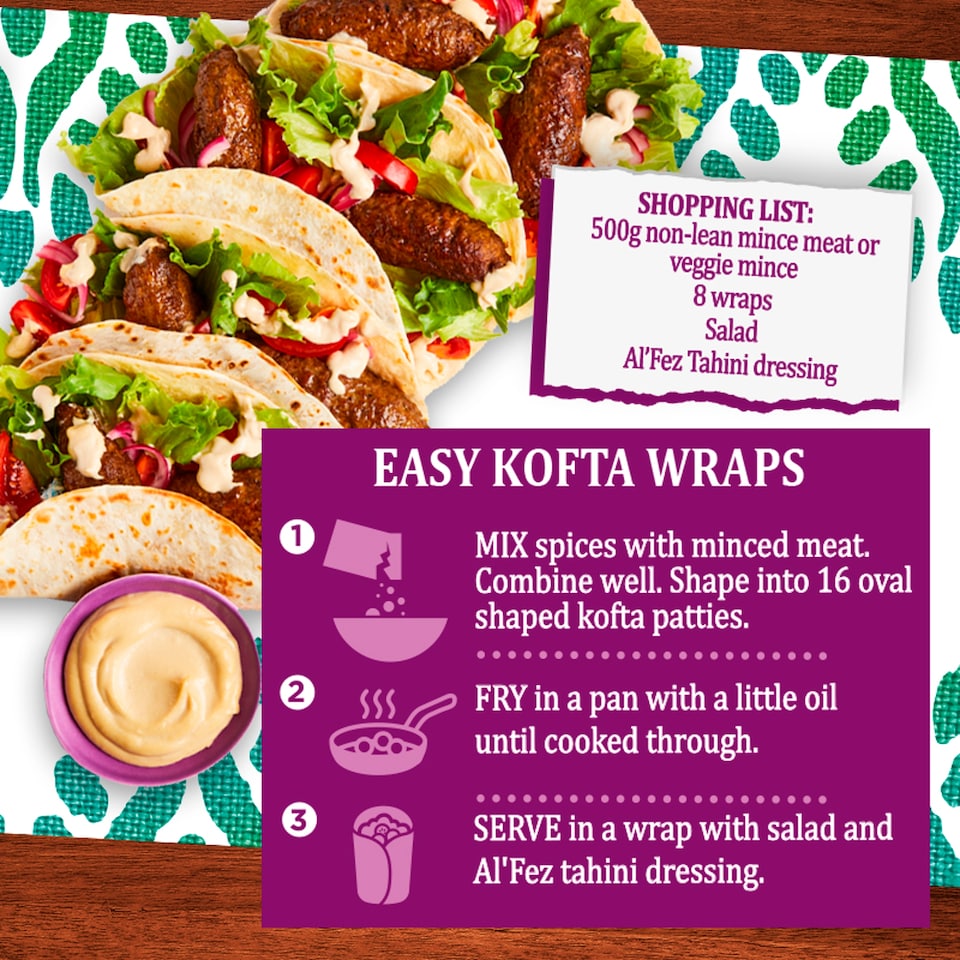 image 1 of Al'Fez Kofta Spice Mix Seasoning 25g