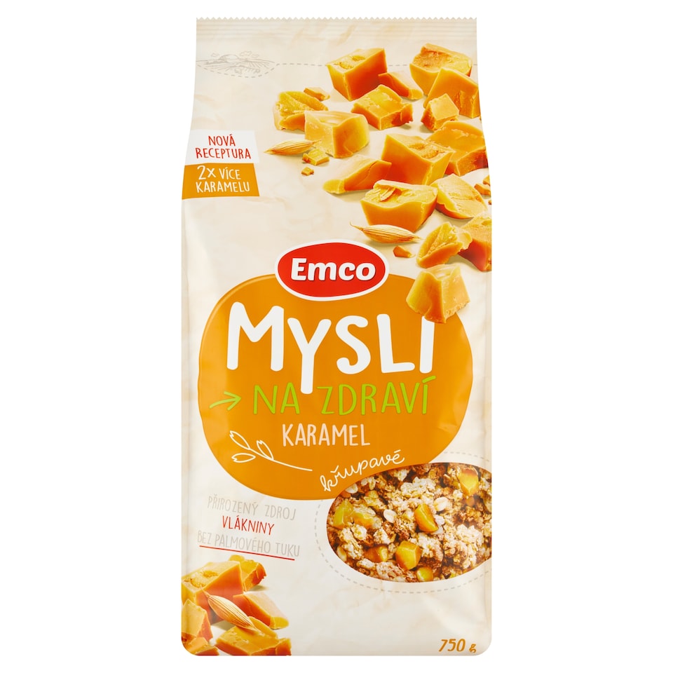 Emco Mysli na Zdraví Caramel 750g