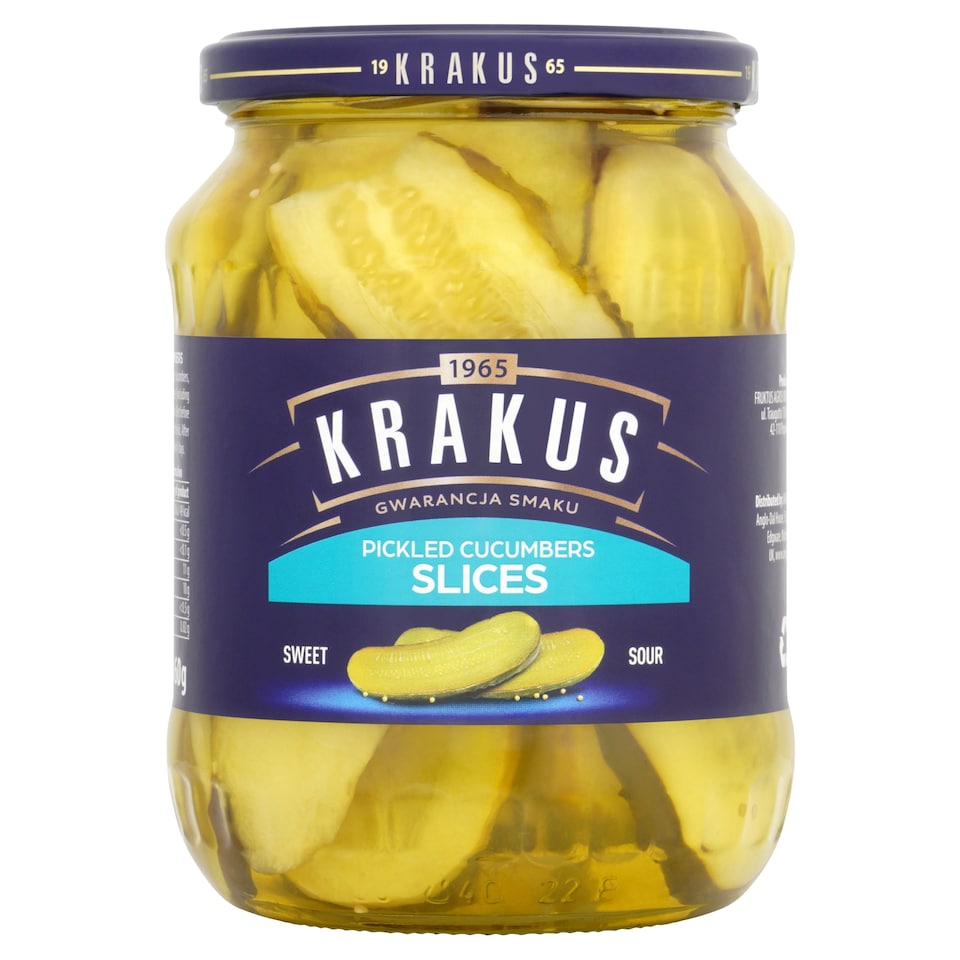 Krakus Pickled Cucumber Slices 670G