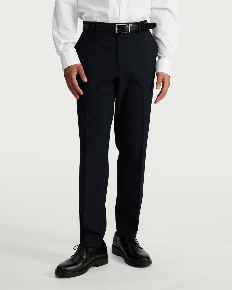 image 1 of F&F Tailored Formal Trousers in Navy
