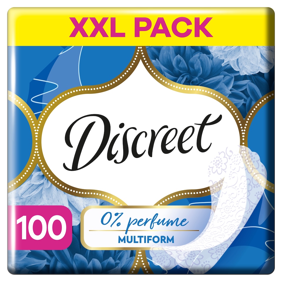 image 1 of Discreet Breathable Multiform non-scented Pantyliners 5x100