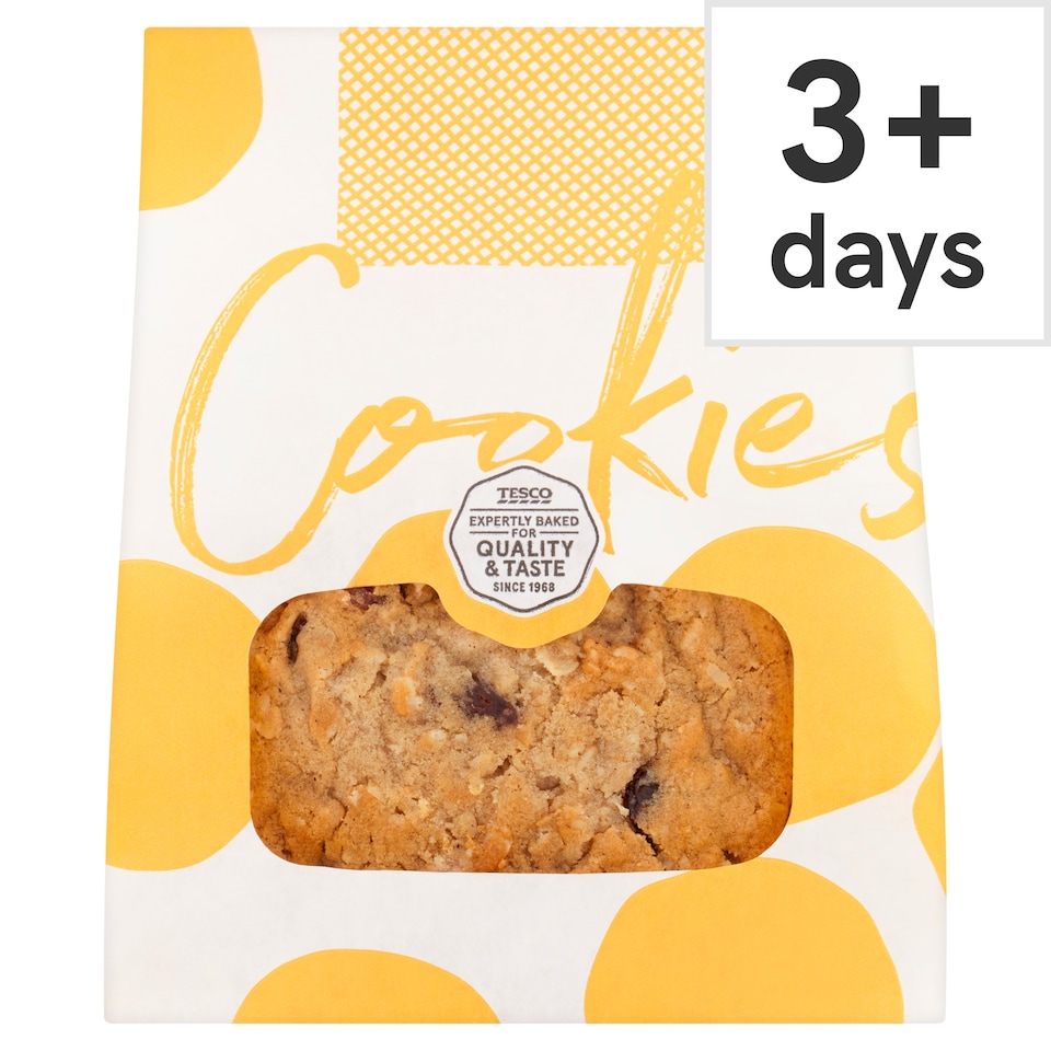 Tesco Oat And Raisin Cookies 5 Pack