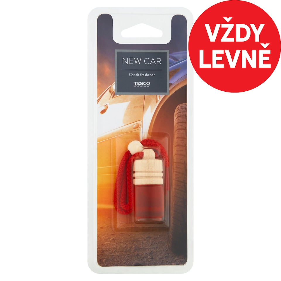 Tesco Osvěžovač vzduchu do auta vůně nový vůz 5ml