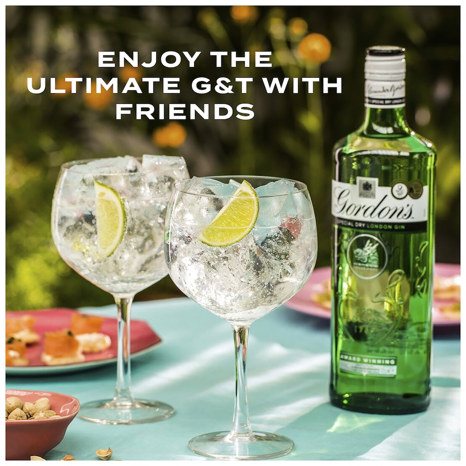 image 1 of Gordon's Special Dry London Gin Bottle 37.5% Vol 1L