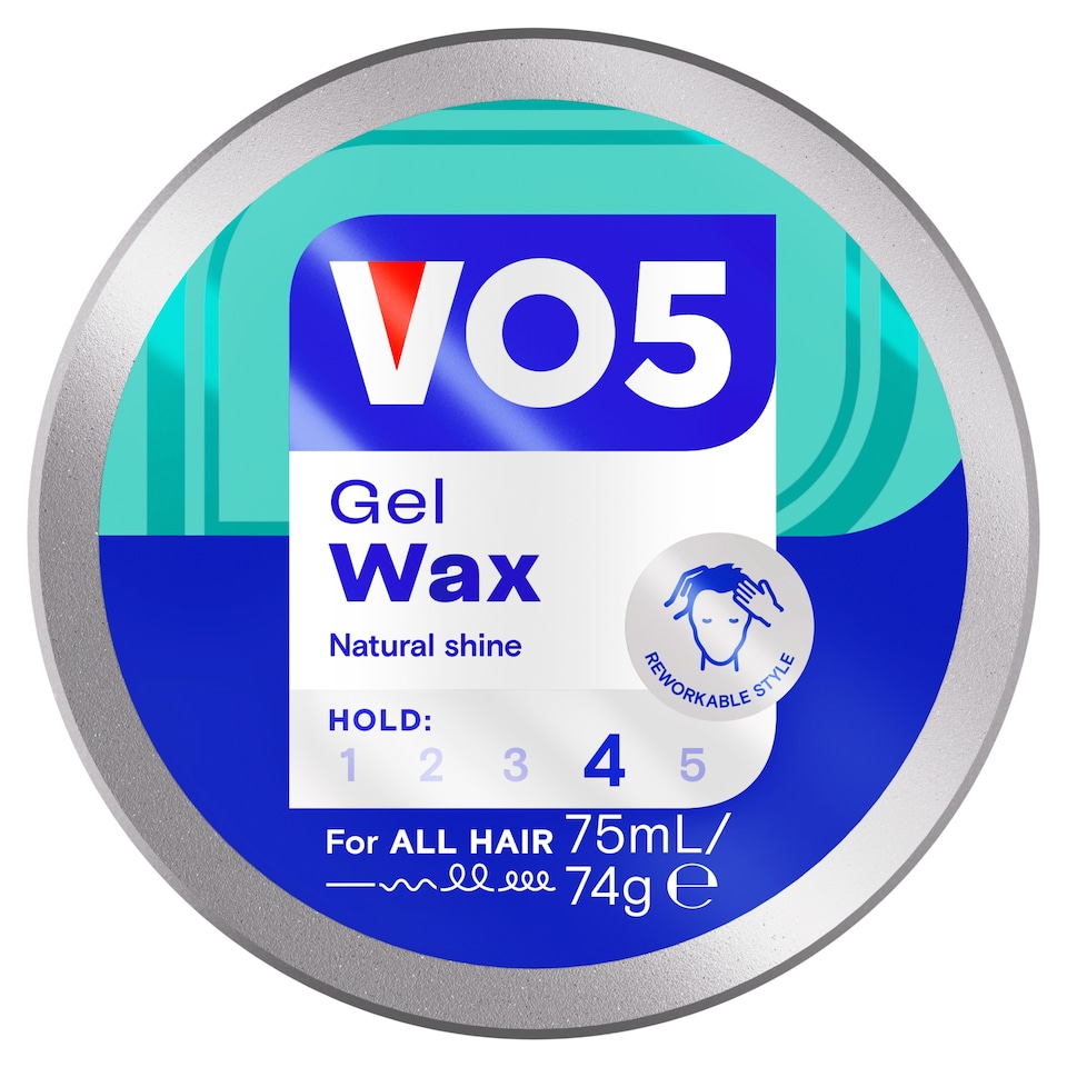 image 1 of Vo5 Extreme Style Hair Gel Wax75ml