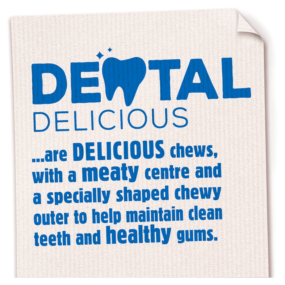 image 1 of Bakers Dental Delicious Medium Chicken 200G