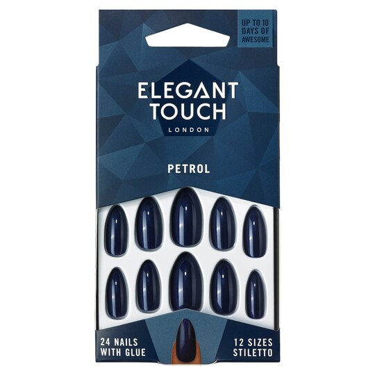 Elegant Touch Nail Polish Petrol Tesco Groceries