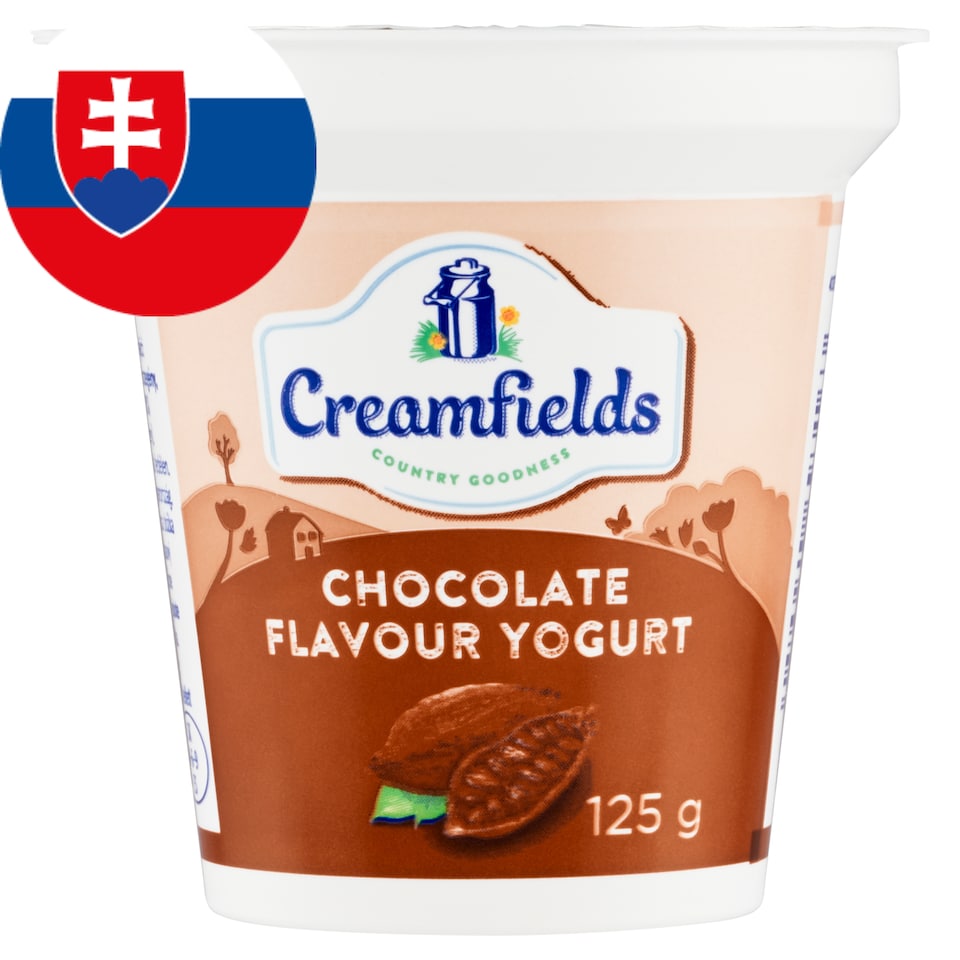 Creamfields Jogurt s čokoládovou príchuťou 125 g