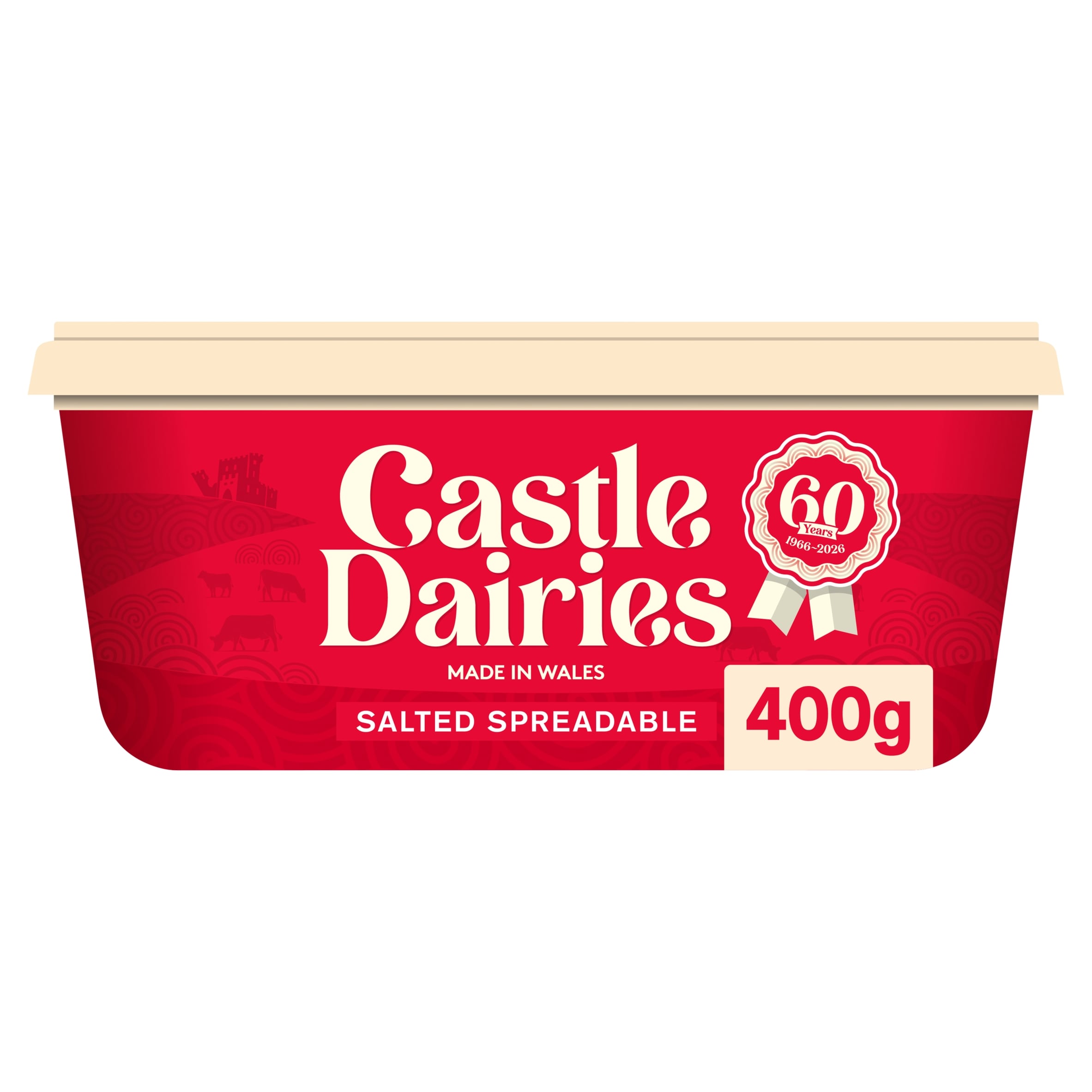 Castle Dairies Salted Spreadable 400g
