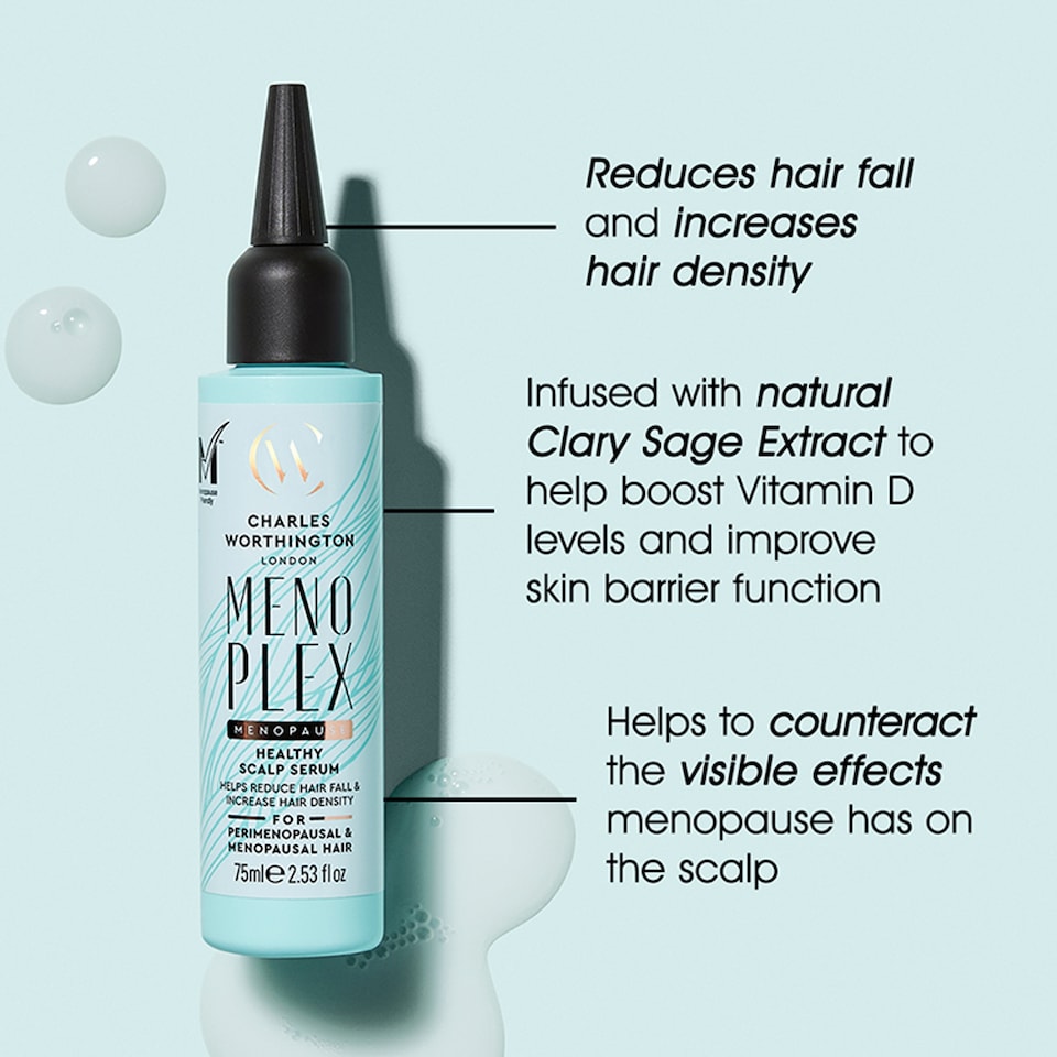 image 1 of Charles Worthington Menoplex Healthy Scalp Serum 75ml