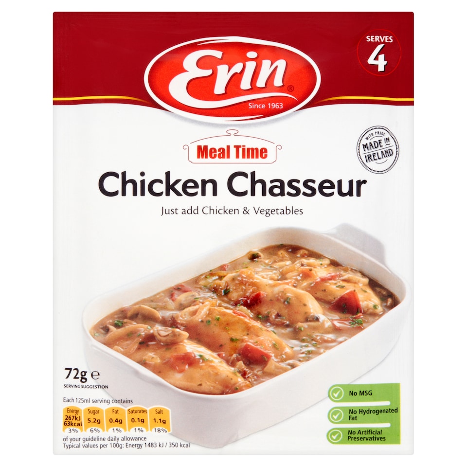 Erin Chicken Chasseur 72G