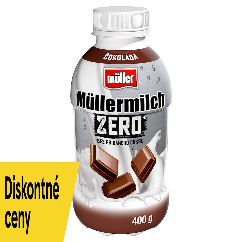 Müller Müllermilch Zero Milk Drink with Chocolate Flavor 400 g