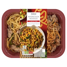 Tesco  Hoisin Duck Noodles 400g