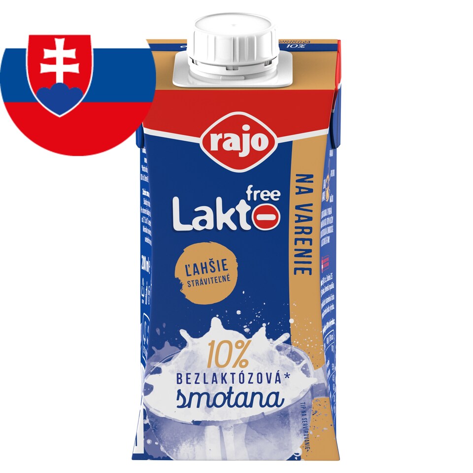 Rajo Lakto Free Cooking Cream 10% 200 ml
