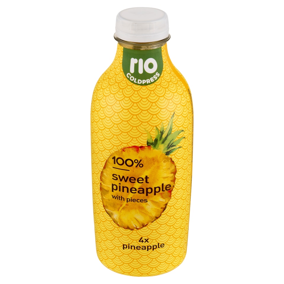 Obrázek 1 pro produkt Rio Cold Press 100% ananasová šťáva s ananasovými kousky 700ml