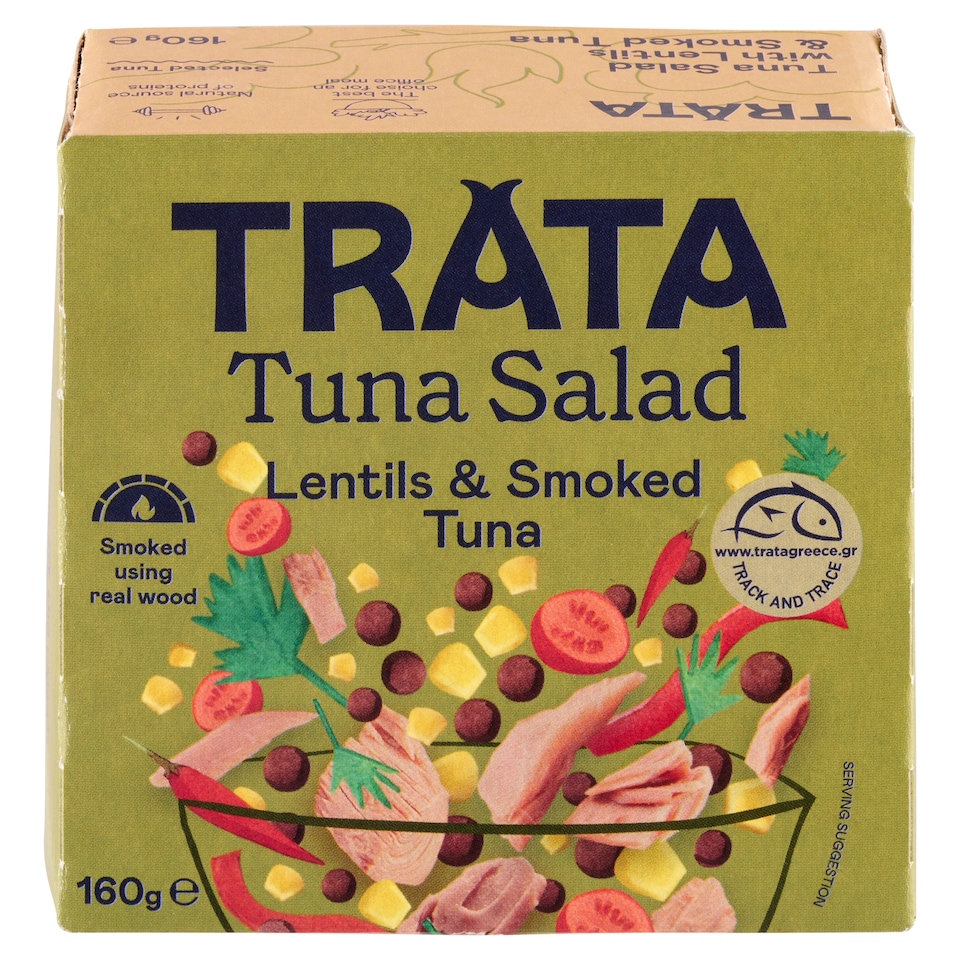 image 1 of Trata Tuna Salad with Lentils & Smoked Tuna 160 g