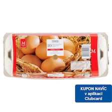 Tesco Čerstvá vejce M 10 ks