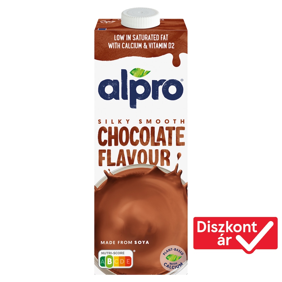 Alpro Chocolate Flavoured Soy Drink with Added Calcium and Vitamins 1 l