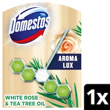 Domestos Aroma Lux Rim Block White Rose & Tea tree 55G