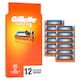 Gillette Fusion5 Borotvabetétek Férfi Borotvához, 12 Borotvabetétek, 5 Penge, Precíziós Nyíró  1. kép