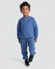 image 1 of F&F Boys 2-Piece Cotton Rich Contrast Stitch Sweatshirt and Joggers Set in Blue