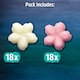 image 2 of Dr. Oetker 36 White Chocolatey Mini Flowers 13G