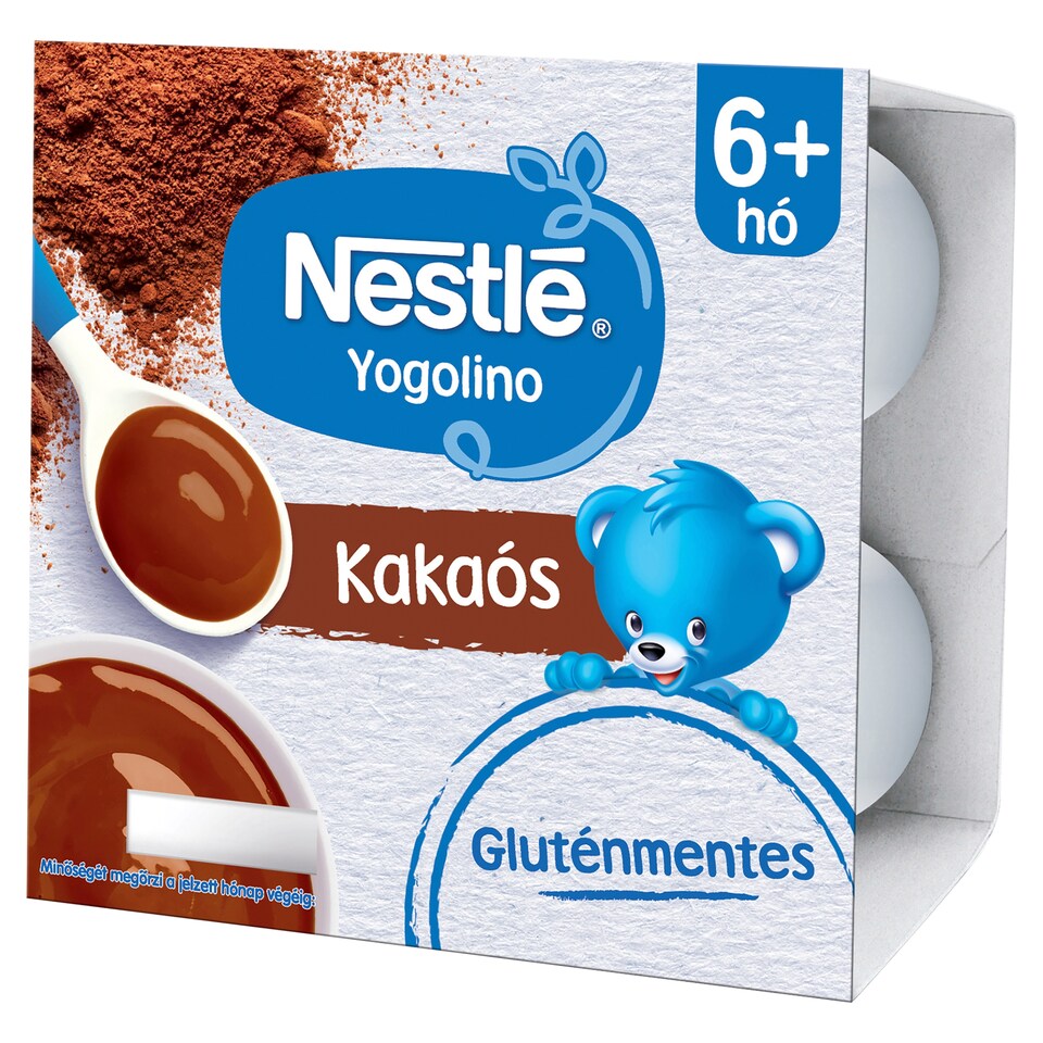 image 1 of Nestlé Yogolino Cocoa Baby Pudding 6+ Months 4 x 100 g (400 g)