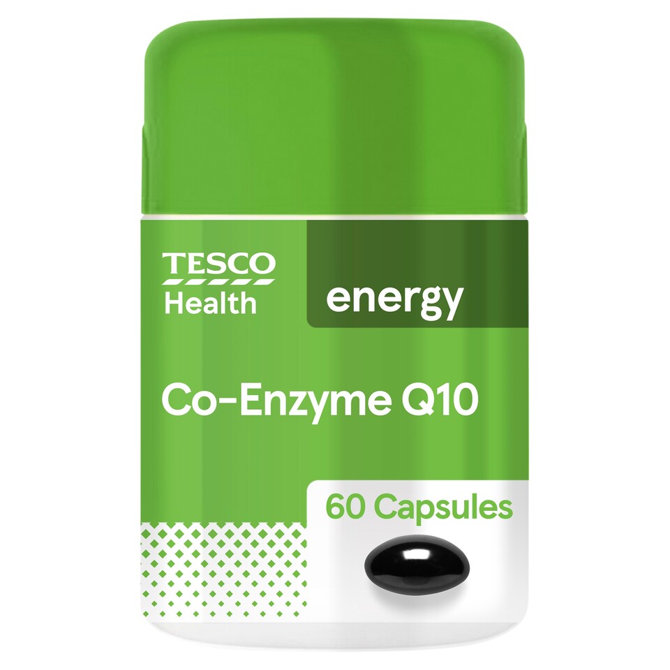 Tesco Health Co-enzyme Q10 Capsules 100Mg 60s