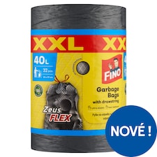 Fino Zeus Flex Garbage Bags 40L 32 pcs