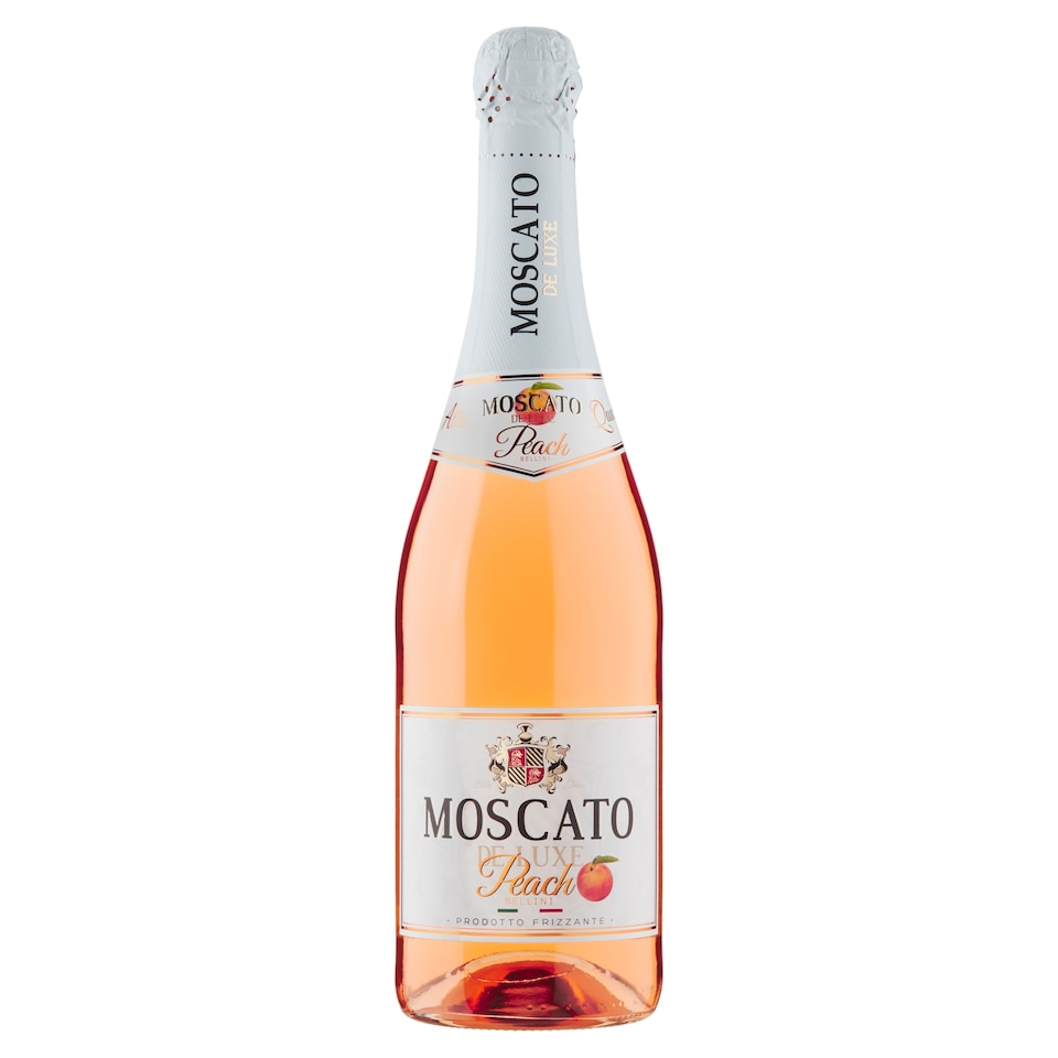 Moscato De Luxe Peach Mix Alcoholic Carbonated Drink 0.75 L