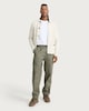 image 1 of The F&F Edit Cotton Rich Double Pleated Chino Trousers in Khaki