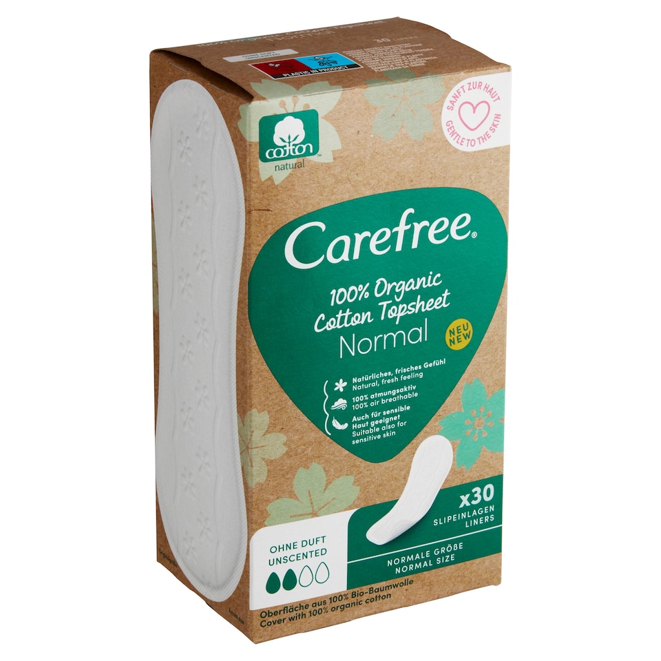 Obrázek 1 pro produkt Carefree Normal slipové vložky 30 ks