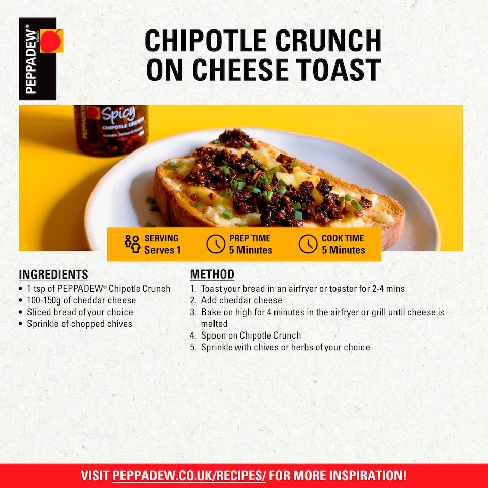 image 1 of Peppadew Spicy Chipotle Crunch 120g