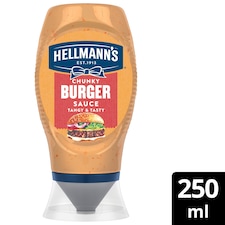 Hellmann's Chunky Burger Sauce 250Ml