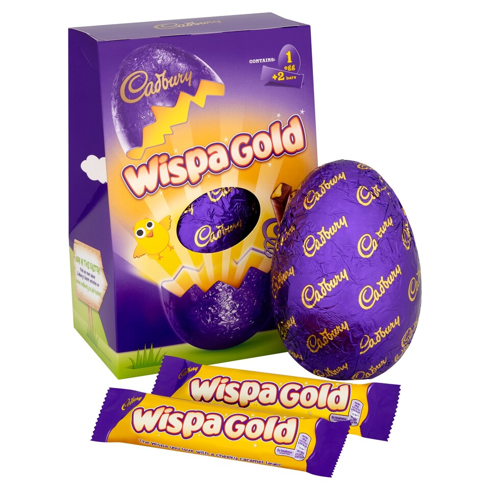Cadbury Wispa Gold Large Easter Egg 296g