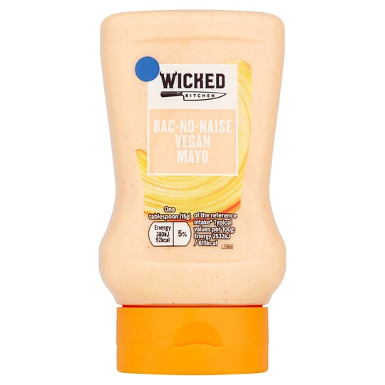 Wicked Kitchen Bacnonaise Vegan Mayonnaise 265G Tesco Groceries